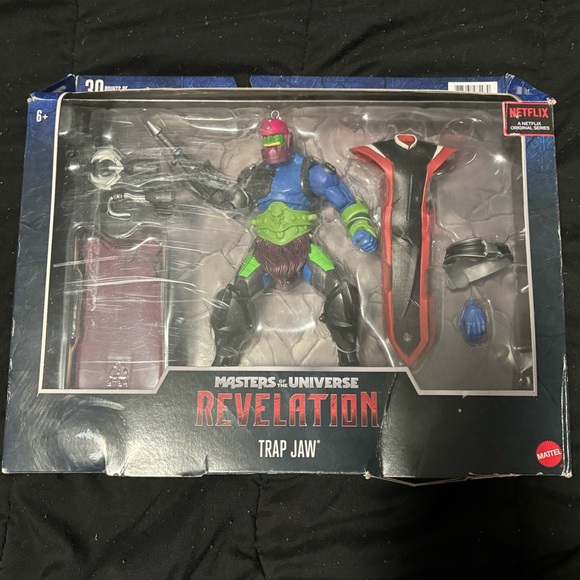 Masters of the Universe Revelations- Trapjaw Action Figure - Picture 2 of 4